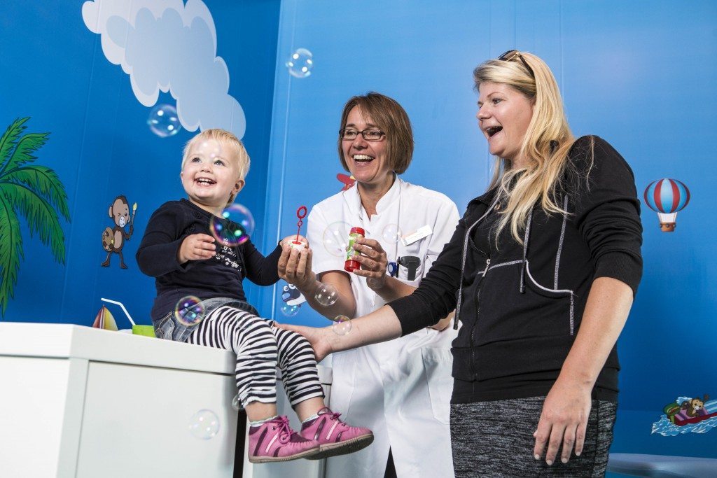 Kinder verbandwisselkamer