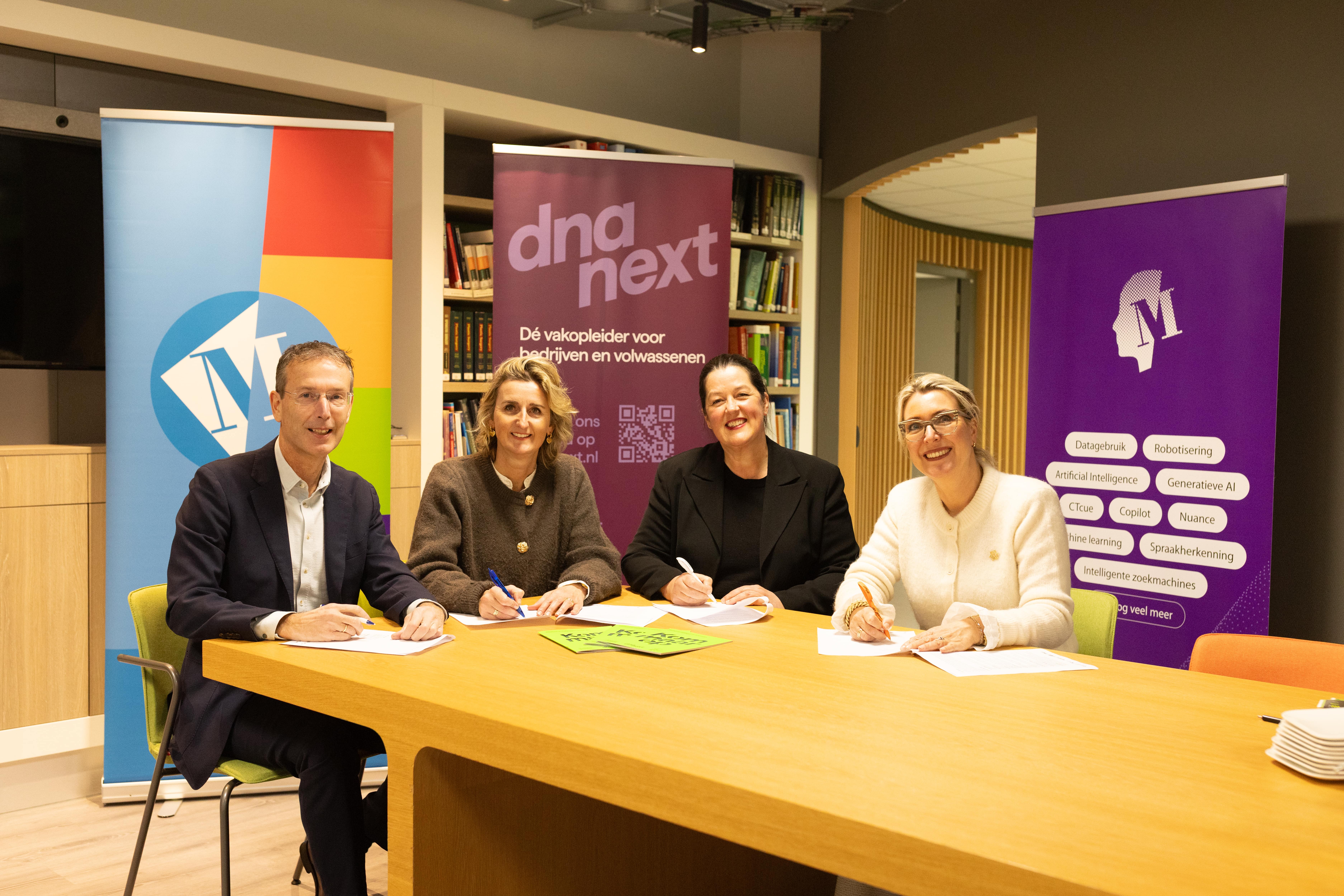 Het Martini Ziekenhuis en mbo-partners DCTerra, Noorderpoort en Alfa-college tekenden vandaag een samenwerkingsovereenkomst